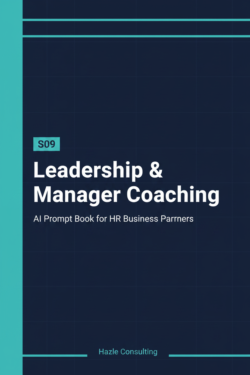 S09 Leadership & Manager Coaching — Hazle Consulting
