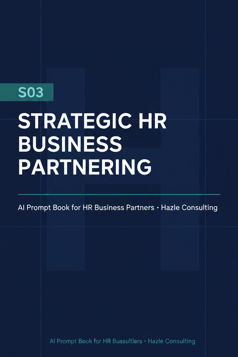 S03 Strategic HR Business Partnering — Hazle Consulting
