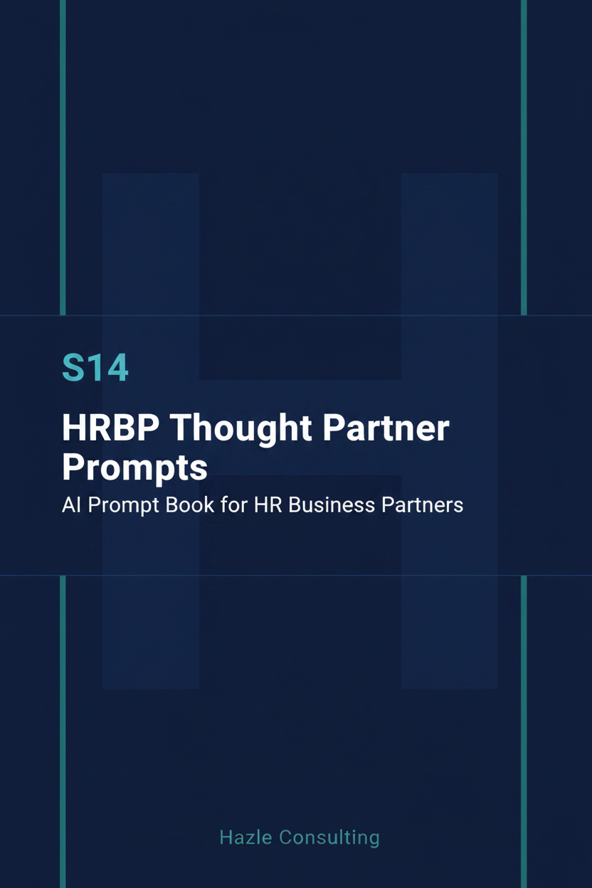 S14 – HRBP Thought Partner Prompts | AI Prompt Book for HR Business Partners